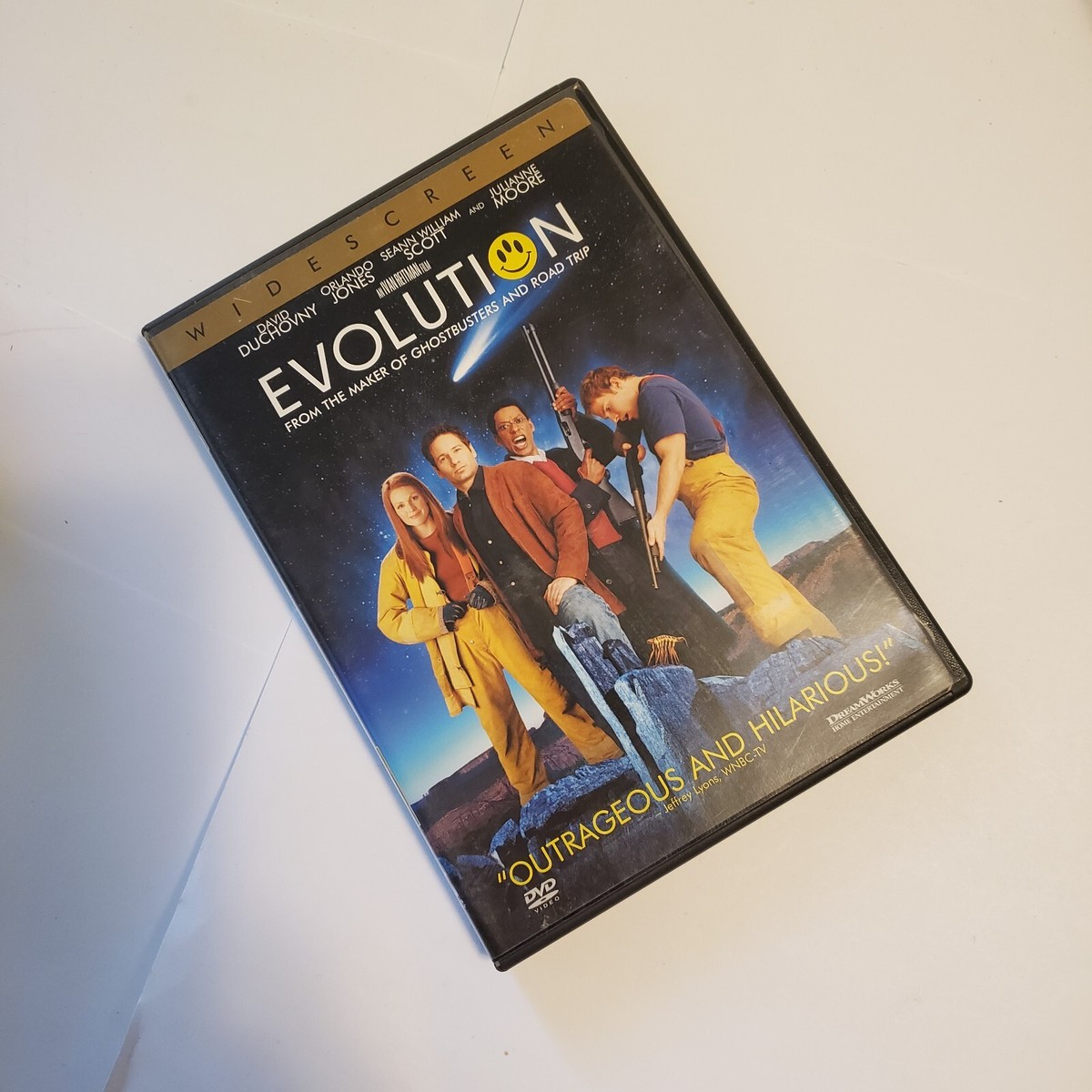 Evolution DVD 2001 Widescreen David Duchovny Orlando Jones
