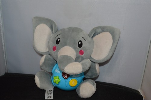 Plüsch Elefant Baby Komfort Spielzeug 6 Zoll - singt Musik leuchtet funktioniert A2