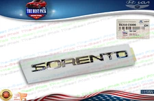⭐GENUINE⭐ Trunk Emblem 'Sorento' compatible with 2015-2016 Sorento 86310C5000