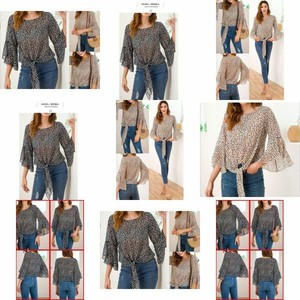 Elegant-Top-New-Blouse-T-Shirt-O-Neck-Tops-Short-Sleeve-Fashion-Loose-Solid