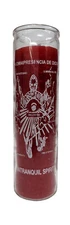 Intranquil Spirit (La Omnipresencia de Dios) Red 7 Day Candle
