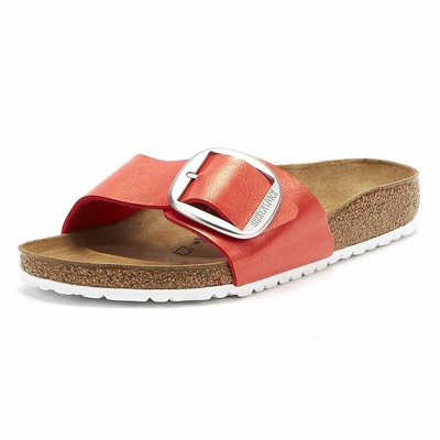 birkenstock madrid big buckle red