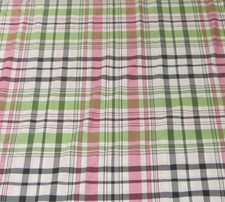 Pottery Barn Teen Duvet Bedding Pink White Green Black Twin Size