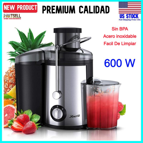 Vegetales Exprimidor De Jugos Verduras Estractor Extractor Frutas  Inoxidable NEW | eBay