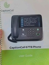 caption call phone 67tb User Manual Only Instruction Manual Only