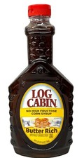 Log Cabin Butter Rich Flavored Pancake Syrup 24 oz