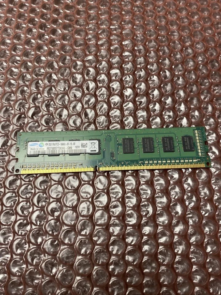 Lote de 22 Samsung M378B5773CH0-CH9 44GB (2GBx22) 1Rx8 PC3-10600 DDR3 RAM de escritorio Foto 4 de 4