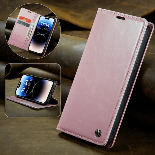 Flip Magnet PU Leder Wallet Handy Tasche Schutz Hülle Bumper Cover Etui Case # - Bild 29 von 30