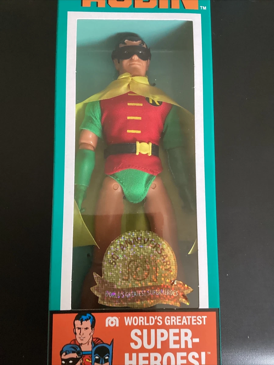 Mego World s Greatest Super Heroes Robin 50th Anniversary Variant