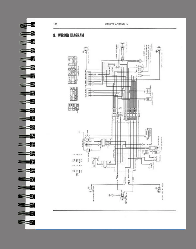 HONDA DAX ST50 ST70 WORKSHOP MANUAL REPAIR TALLER SERVICE BOOK ON PAPER ENGLISH - Imagen 3 de 3