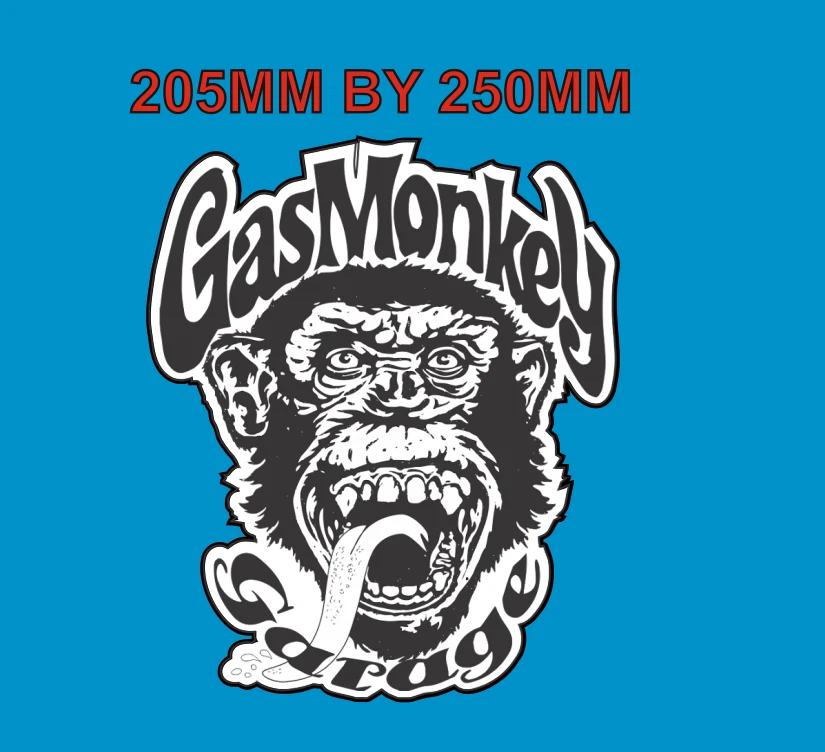 GAS MONKEY GARAGE style GMG - decal sticker car toolbox workshop wall  sticker | eBay