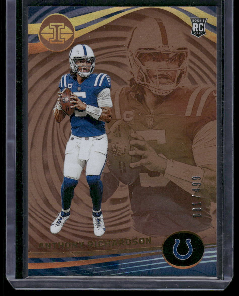2023 Panini Illusions #46 Anthony Richardson Bronze Trophy Collection #/499