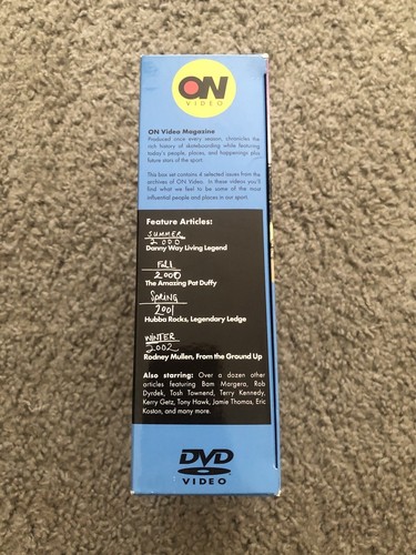 ON Skateboarding - The Four Seasons Box Set (DVD, 2003) + Spring 02 & Winter 03 - Picture 9 of 18