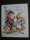1949 vintage greeting card A.G.C.C. BIRTHDAY Jack & The Beanstalk Story Card — photo 2