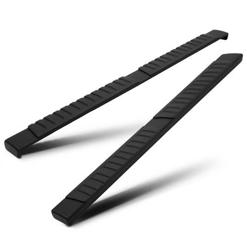 Black 6" Side Step Running Board Nerf Bar for 2004-2022 Nissan Titan/XD Crew Cab - Picture 2 of 8