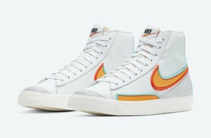 nike blazer high orange