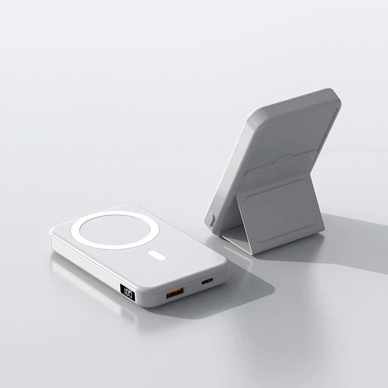 10000mAh Portable Power Bank with 15W Fast Charging, 1-USB Output, Multicolor Plastic Design for Mobile Phones and Devices