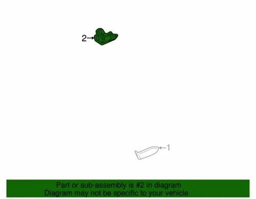 Actuador de cerradura de puerta puerta puerta levadiza trasera Buick Rendezvous genuino GM 2002-2007 10347142 Foto 2 de 2