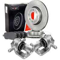 Maxgear Bremssattel Bremsscheiben 260Mm BeläGe Vorne Satz FüR Renault Clio 3