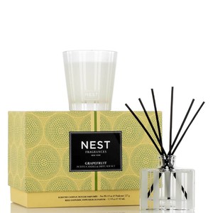 NEST Fragrances GRAPEFRUIT PETITE CANDLE & REED DIFFUSER ...