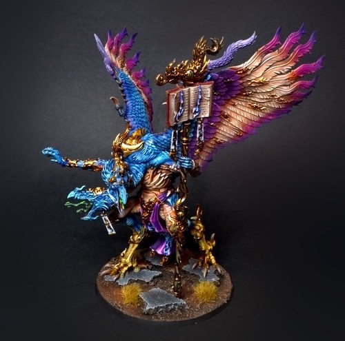 Lord of change tzeentch ** COMMISSION ** pro painting - Picture 6 of 8