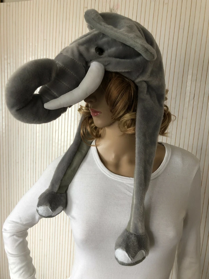 Bonnet / Déguisement éléphant Taille unique (E43) - Photo 2/4
