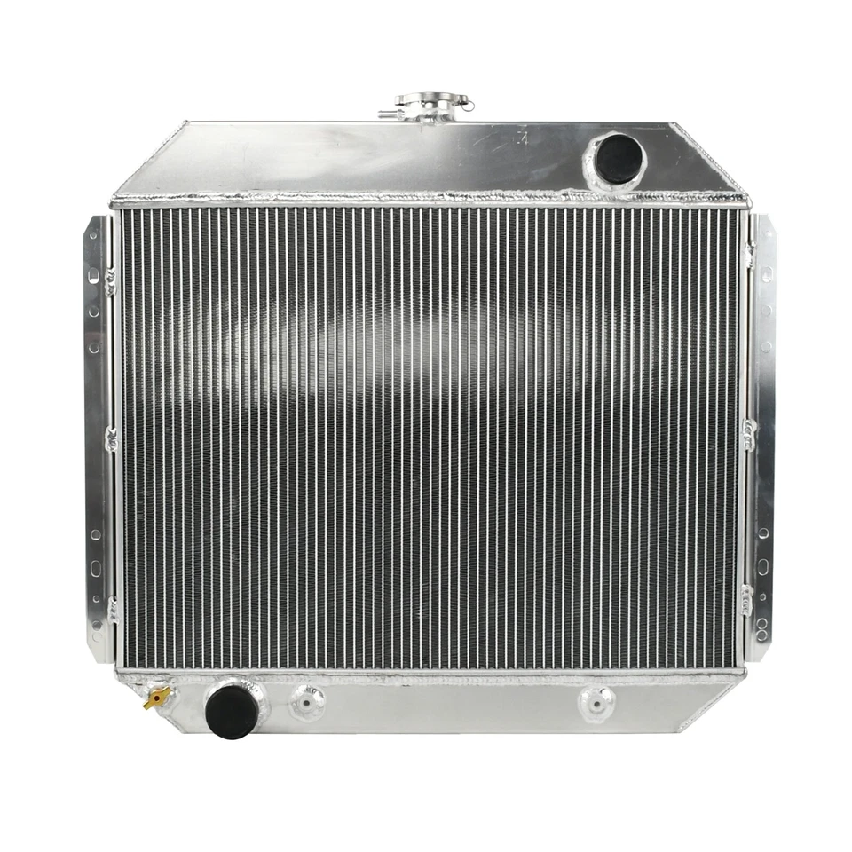 3 Row Aluminum Radiator For Ford 1966-1979 F100 F150 F250 F350 1978-79 Bronco V8 - Image 3 of 4