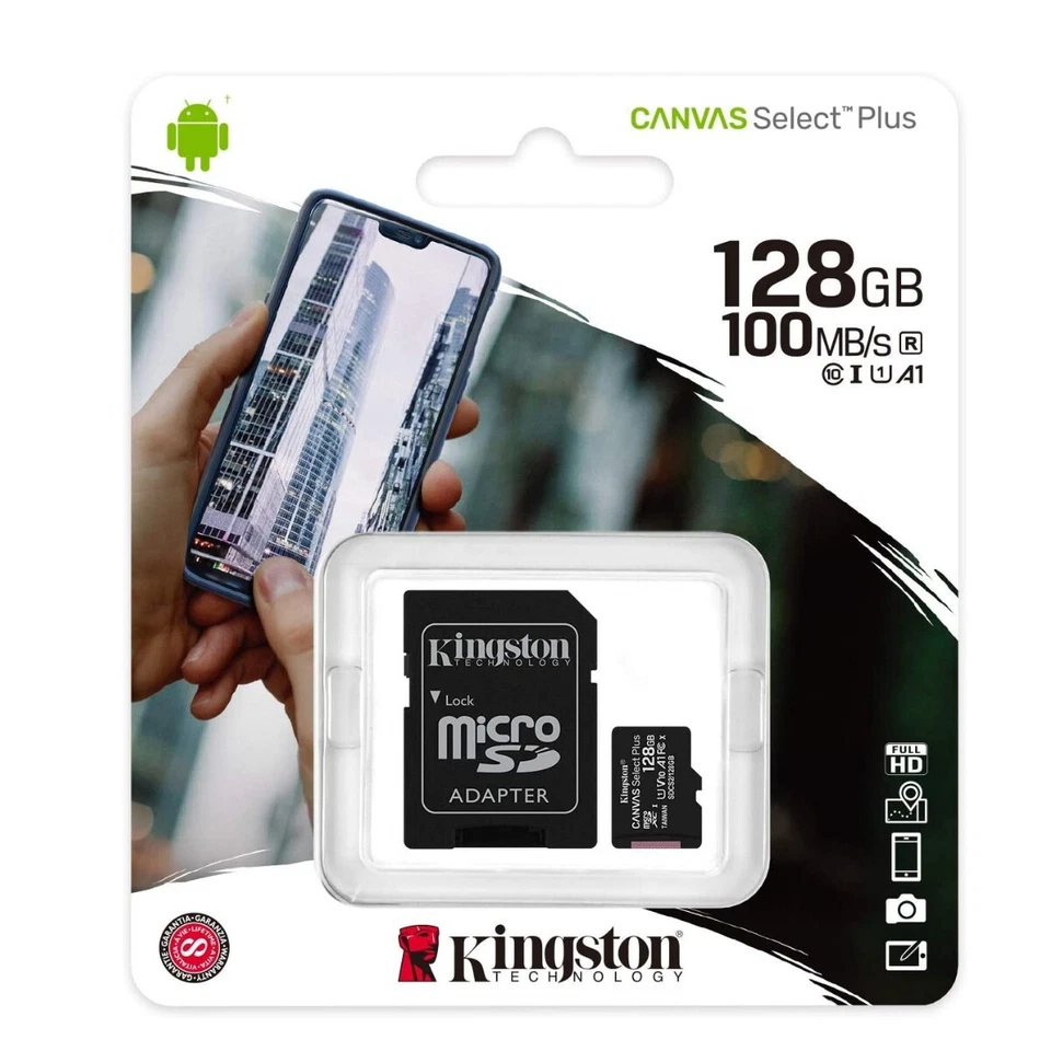 Kingston 32GB/64GB/128GB Micro SD Card Memory For NINTENDO Switch /Switch Lite - Image 2 of 4