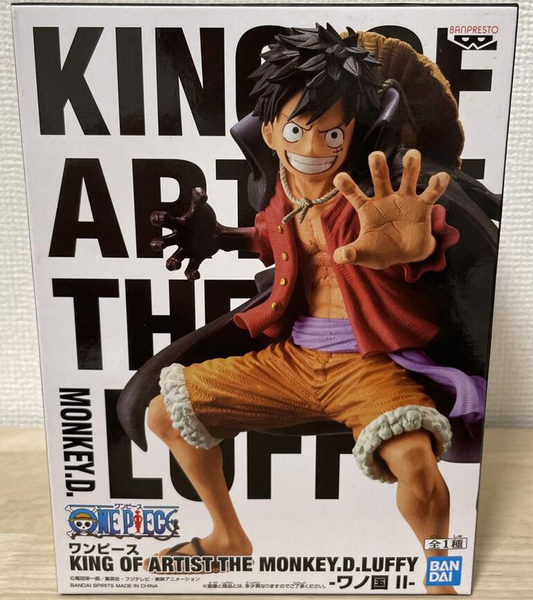 Japan Authentic One Piece King of Artist Wano Luffy Figure | eBay