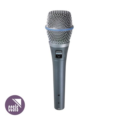 Shure Beta 87A Super Cardioid Condenser Vocal Microphone 42406221665 | eBay