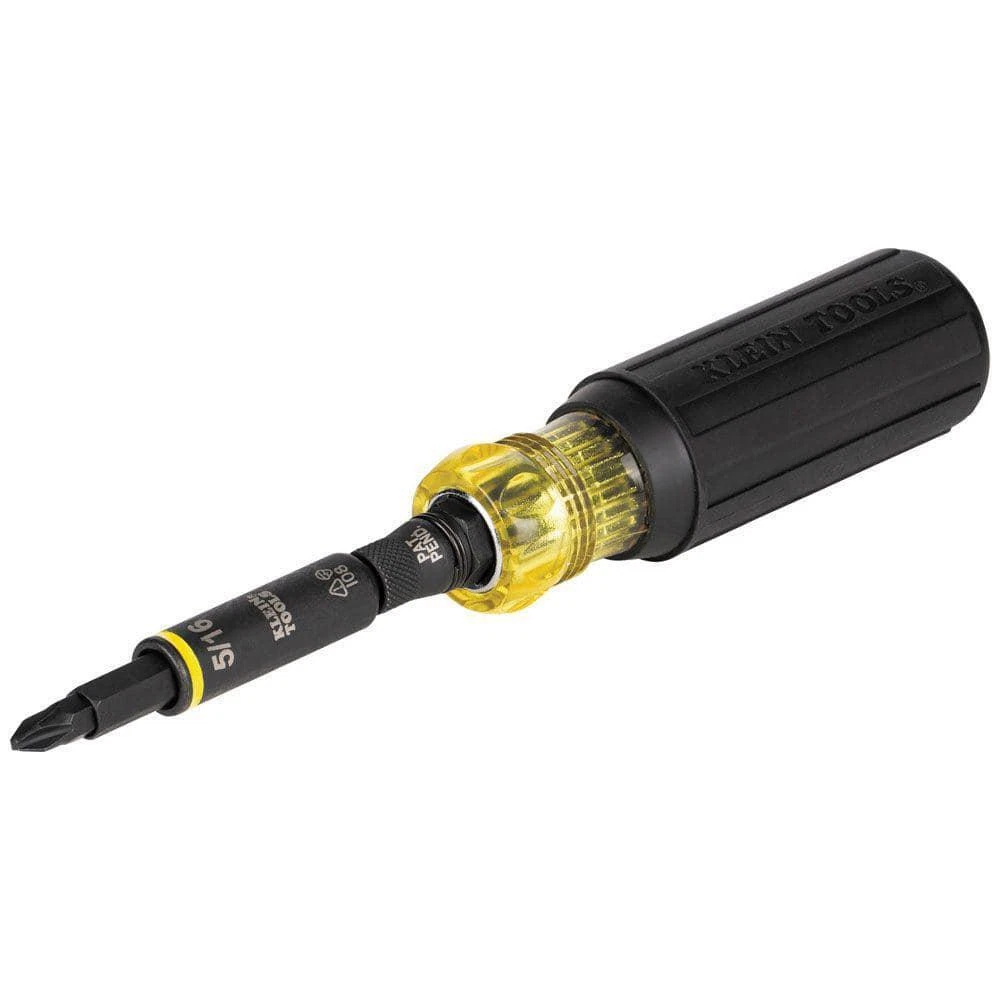 11 in 1 Multi Bit Screwdriver Nut Driver Impact Rated NEW