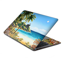 Skin Decal Wrap for MacBook Pro 13" Retina Touch Beach Water Palm Trees
