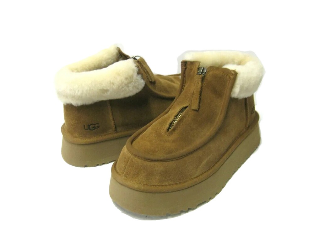 UGG FUNKETTE WOMEN BOOTS SUEDE CHESTNUT US 8 /UK 6 /EU 39