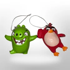 Rovio Angry Birds Figural Ornament Set Red Bird & Piggy B22