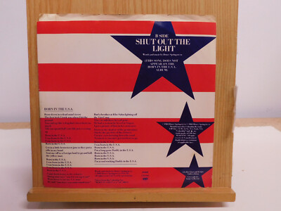 Bruce Springsteen classic rock 45 Born in the USA on Columbia | eBay
