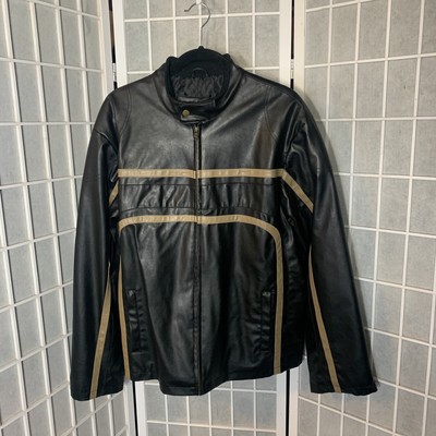sergio benini leather jacket