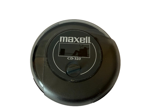 Maxell CD/CD-ROM Wet Disc Cleaner Model CD-320 for Compact Disc. (NO liquid)