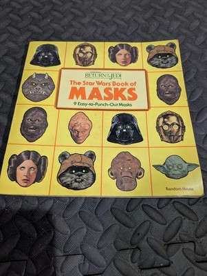 Random House Star Wars Return of the Jedi Book of Masks 9 Punch-Out Masks