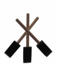 1 Inch Foam Paint Brush Disposable Poly Foam Brushes 48 Pack Craft Use