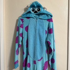 Disfraz de felpa Monsters Inc. Sulley pijama para dormir adulto talla grande