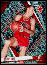 2023-24 Panini Phoenix #217 Bob Pettit Phoenix Teal Lazer I1