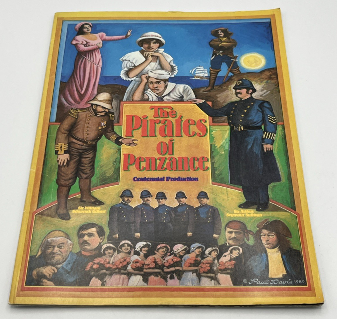 The Pirates of Penzance OBC  Souvenir Program 1981 Kevin Kline Linda Ronstadt