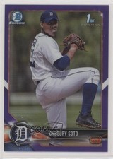 2018 Bowman Chrome Prospects Purple Refractor /250 Gregory Soto #BCP239 7zf