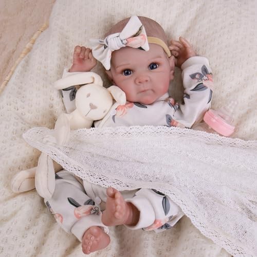 Reborn Baby Dolls Silicone Full Body 20 Inch Waterproof Realistic Newborn Baby