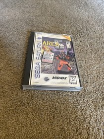 Area 51 Sega Saturn CIB Complete w Manual & Reg Card Authentic Tested Near Mint