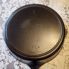 VTG Griswold ERIE #9 Slant Logo Cast Iron Skillet 710 A Heat Ring