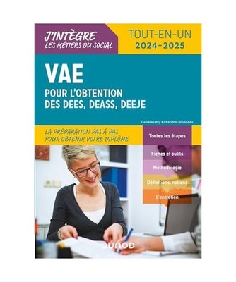 VAE pour l'obtention des DEES, DEASS, DEEJE 2024-2025: Tout en un, Levy, Daniela