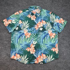 Tommy Bahama The Bahama Coast Men's Size XL Floral Short Sleeve Shirt