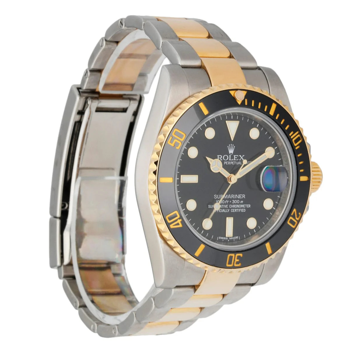 Rolex Submariner 116613 Two Tone Men's Watch | eBay