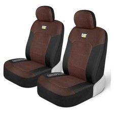 CAT MeshFlex Universal Front Seat Covers for Front Seats Front Seats Brown